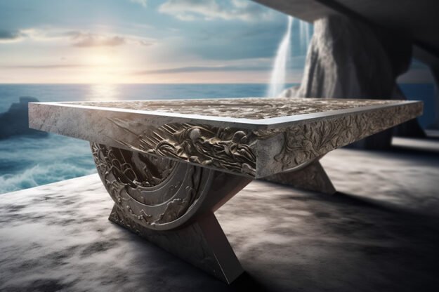 Nature-Inspired Organic Table