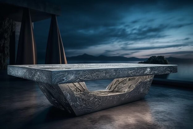Nature-Inspired Organic Table: Elevate Your Space with Timeless Elegance