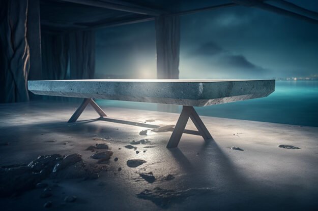 Nature-Inspired Organic Table: Elevate Your Space Today!