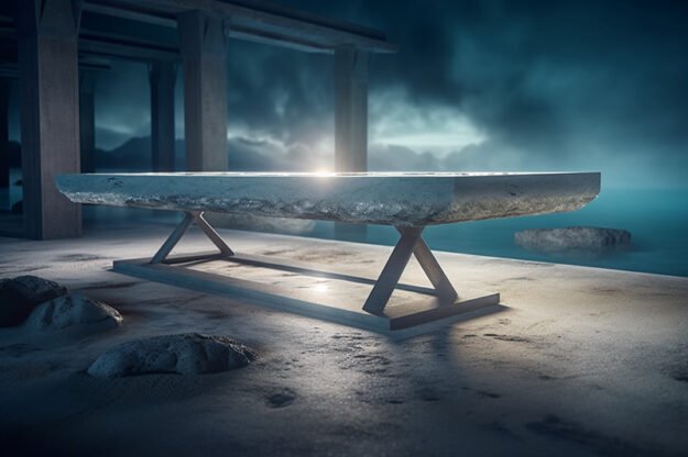 Nature-Inspired Organic Table: Elevate Your Outdoor Oasis