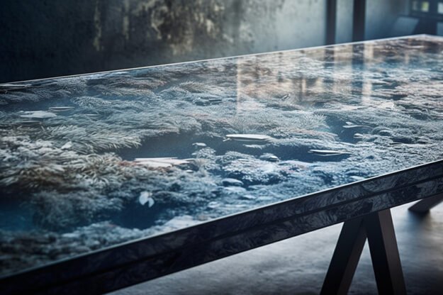 Nature-Inspired Organic Table: A Harmonious Statement Piece