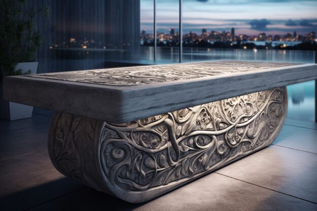 Nature-Inspired Organic Table: A Statement of Elegance and Artistry