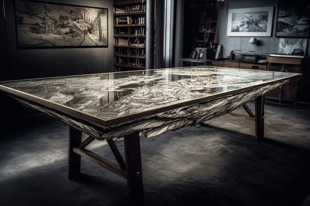 Nature-Inspired Organic Table: Elevate Your Space with Timeless Elegance