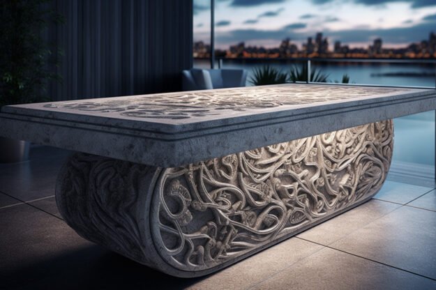 Nature-Inspired Organic Table: Elevate Your Space with Timeless Elegance