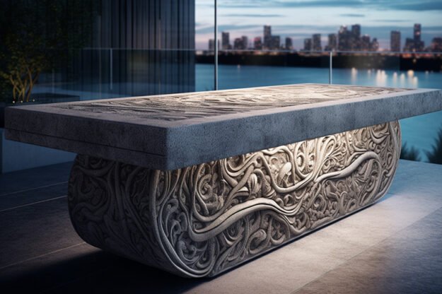 Nature-Inspired Organic Table: Elevate Your Space with Timeless Elegance