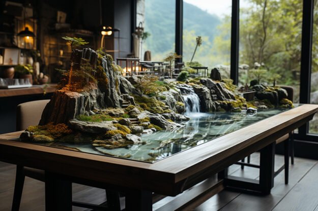 Nature-Inspired Organic Table