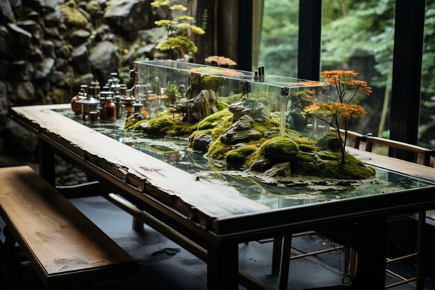 Nature-Inspired Organic Table