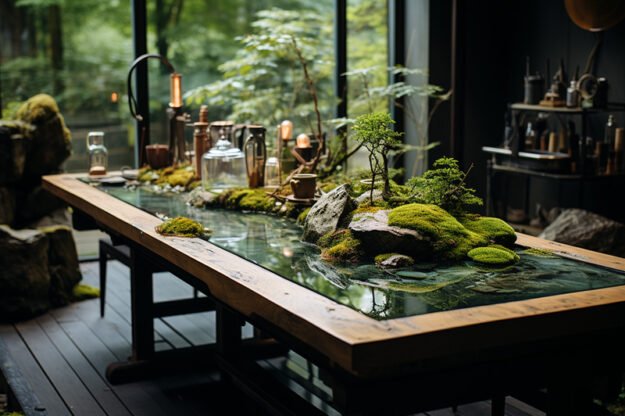 Nature-Inspired Organic Table: Elevate Your Space with Nature's Elegance
