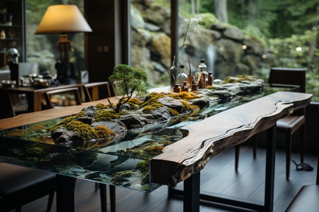 Nature-Inspired Organic Table: Transform Your Space into a Sanctuary