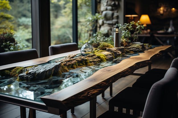 Nature-Inspired Organic Table