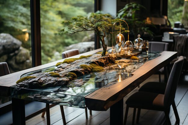 Nature-Inspired Organic Table