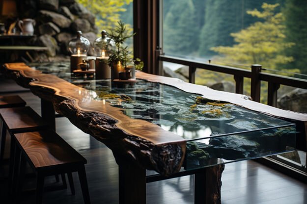Nature-Inspired Organic Table: A Unique Statement for Your Home