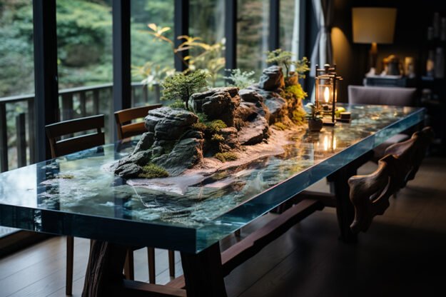 Nature-Inspired Organic Table: Elevate Your Dining Experience