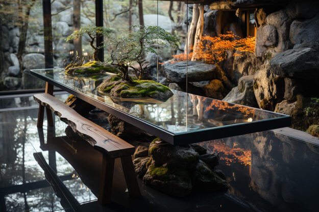 Nature-Inspired Organic Table