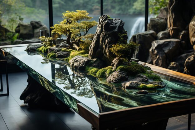 Nature-Inspired Organic Table -