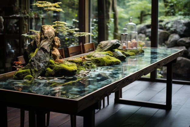 Nature-Inspired Organic Table: A Harmony of Elegance and Nature
