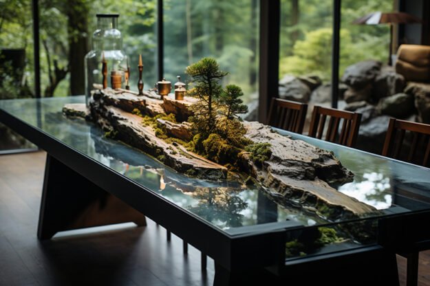 Nature-Inspired Organic Table: