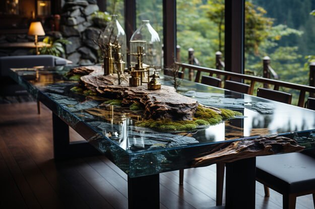 Nature-Inspired Organic Table: Elevate Your Space into a Sanctuary