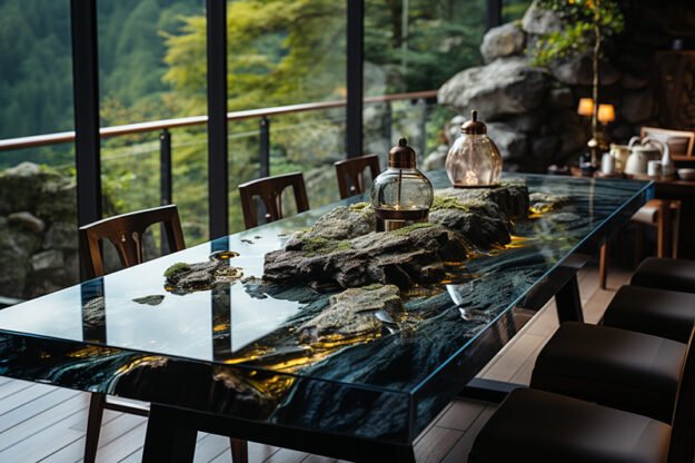 Nature-Inspired Organic Table
