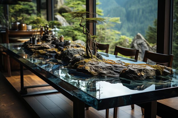 Nature-Inspired Organic Table