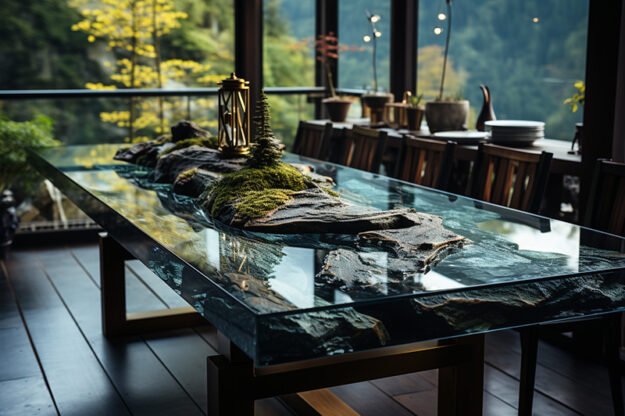 Nature-Inspired Organic Table