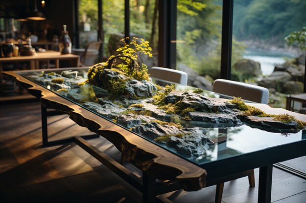 Nature-Inspired Organic Table: Elevate Your Space