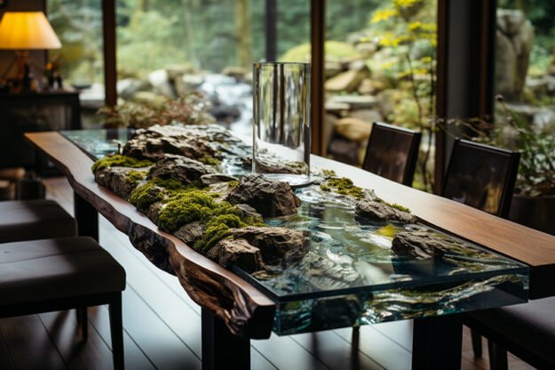 Nature-Inspired Organic Table