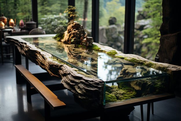 Nature-Inspired Organic Table: Elevate Your Home Décor