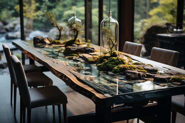 Nature-Inspired Organic Table