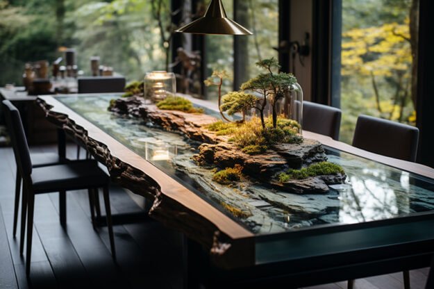 Nature-Inspired Organic Table: Transform Your Space with Elegance