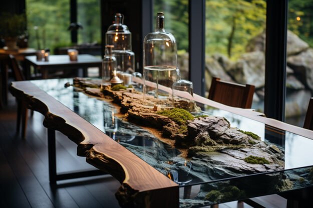 Nature-Inspired Organic Table: Elevate Your Dining Experience
