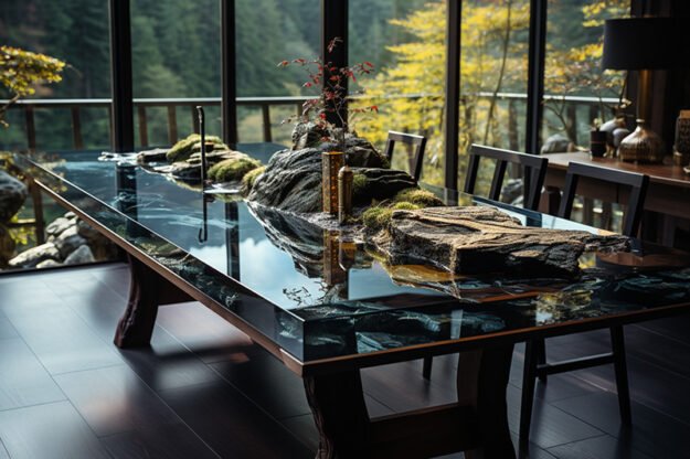Nature-Inspired Organic Table: