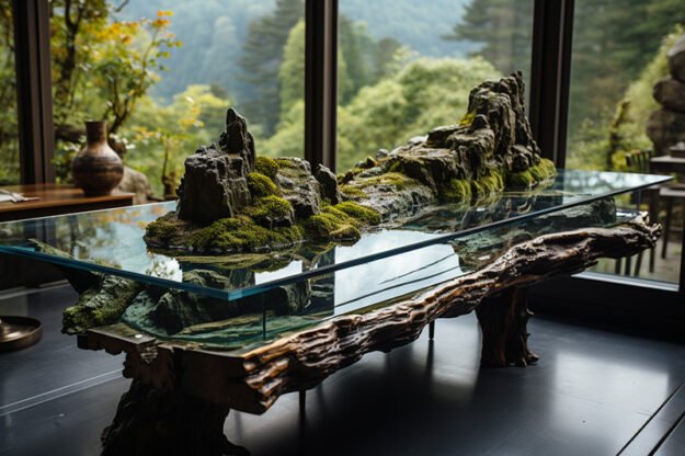 Nature-Inspired Organic Table: Elevate Your Living Space with Natural Elegance