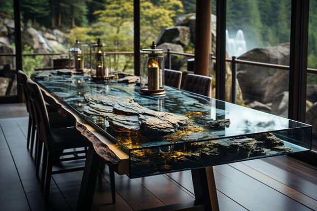 Nature-Inspired Organic Table