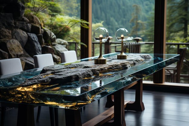 Nature-Inspired Organic Table: Elevate Your Space