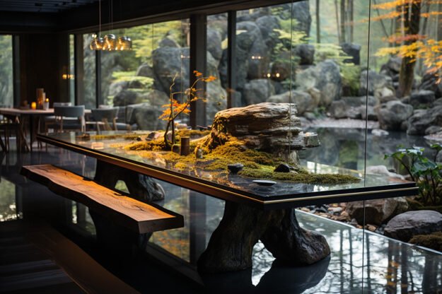 Nature-Inspired Organic Table