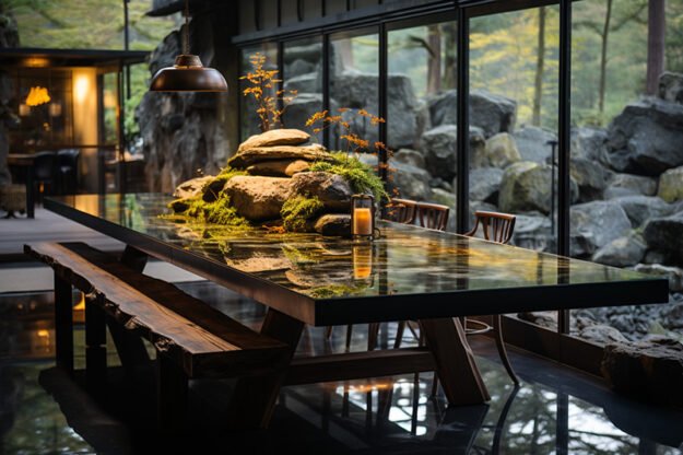 Nature-Inspired Organic Table