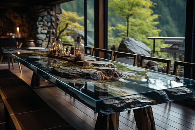 Nature-Inspired Organic Table: Elevate Your Living Space