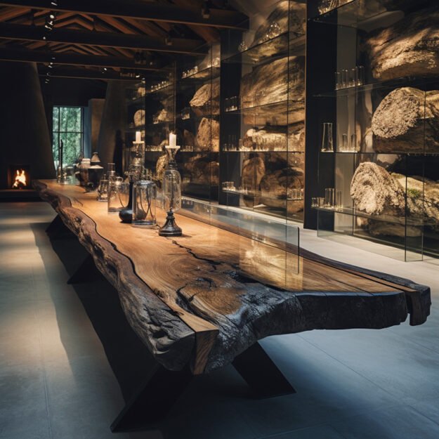 Exquisite Glass River Table: Elevate Your Living Space