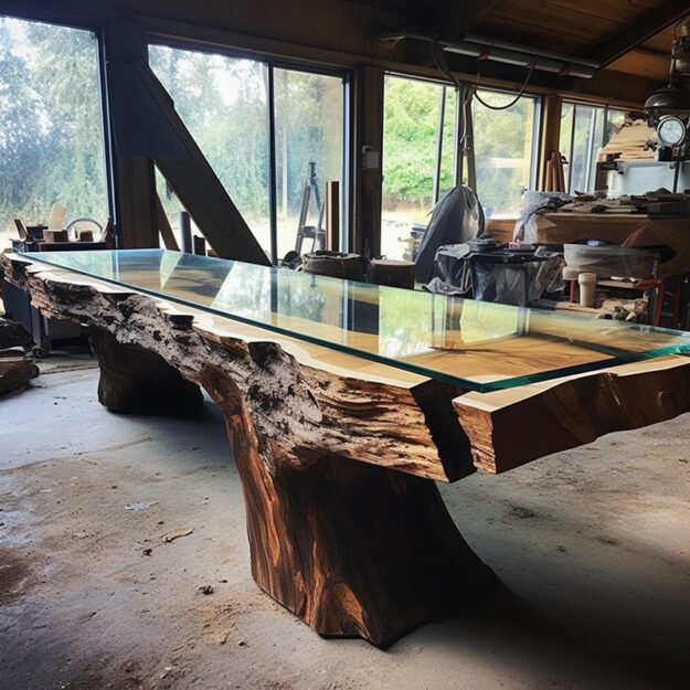 Stunning Glass River Table: Elevate Your Space With Elegance