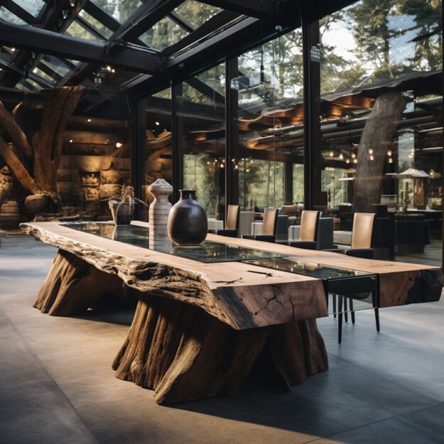 Glass River Table: The Epitome of Luxury Living