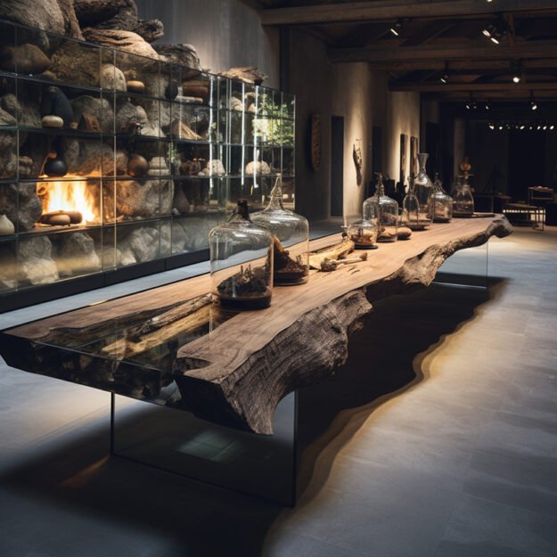 Stunning Glass River Table That Elevates Your Space