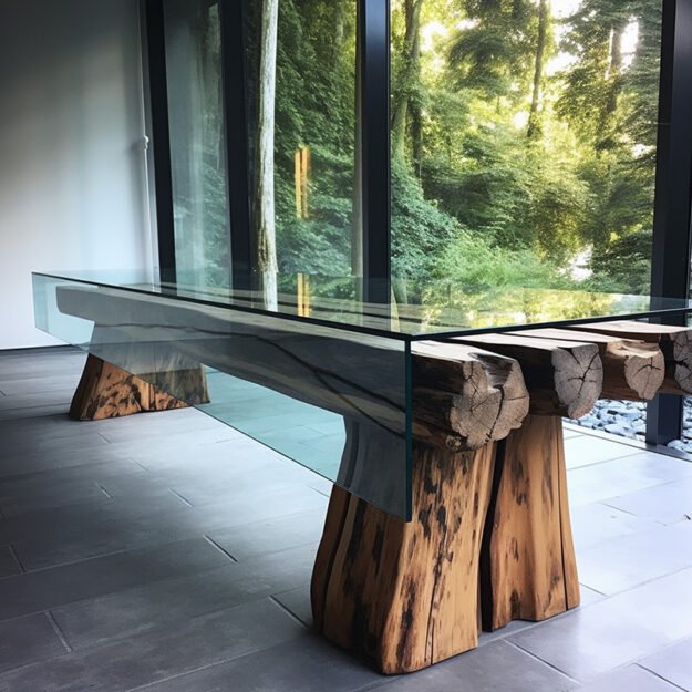 Experience Timeless Elegance with a Glass River Table