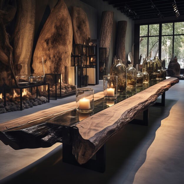 Exquisite Glass River Table: A Timeless Masterpiece for Your Home