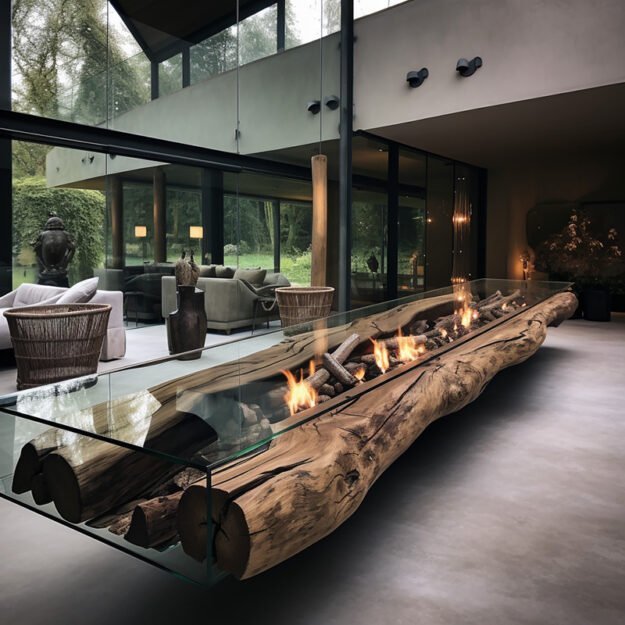Glass River Table: A Work of Art for Your Home