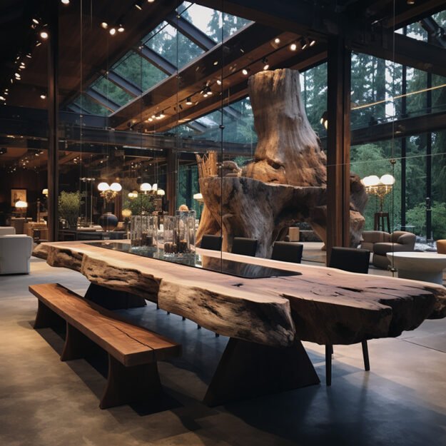 Exquisite Glass River Table for Your Elegant Home