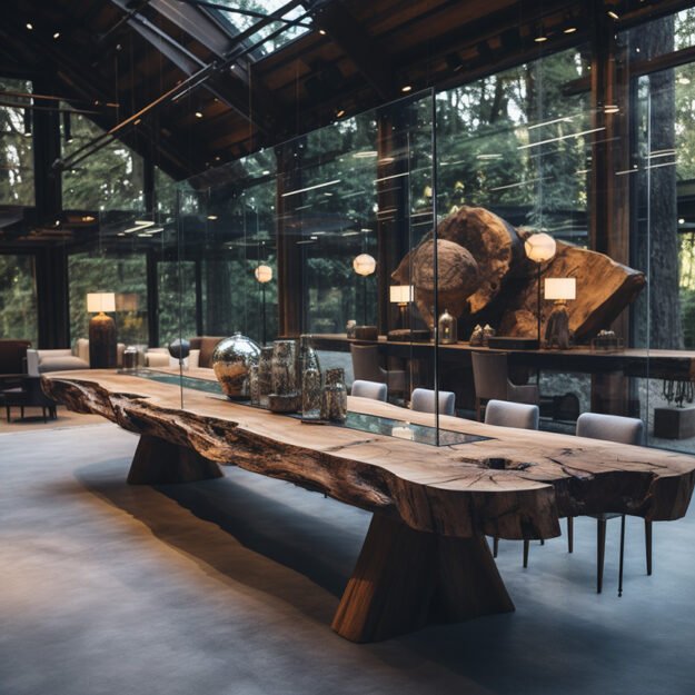 Glass River Table: Elevate Your Space with Timeless Elegance