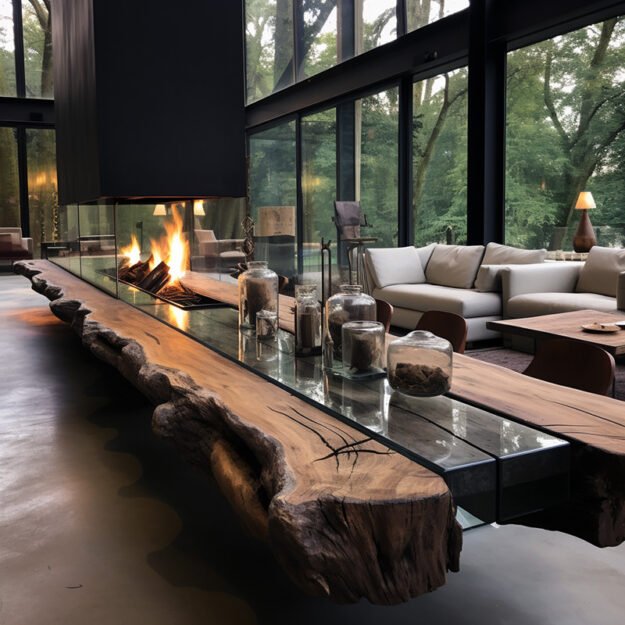 Exquisite Glass River Table to Elevate Your Space