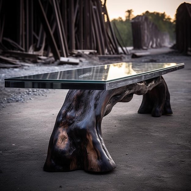 Glass River Table: A Stunning Centerpiece for Your Home