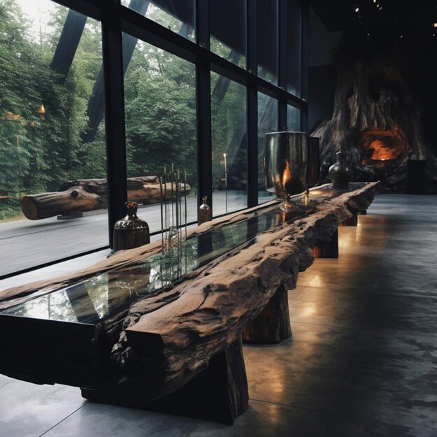 Discover the Exquisite Glass River Table: A Statement Piece for Your Home